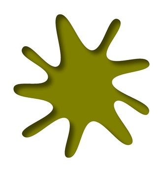 Paint Splash Clip Art N4