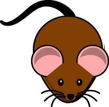 Brown Mouse Clip Art N4