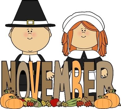 Free November Clip Art