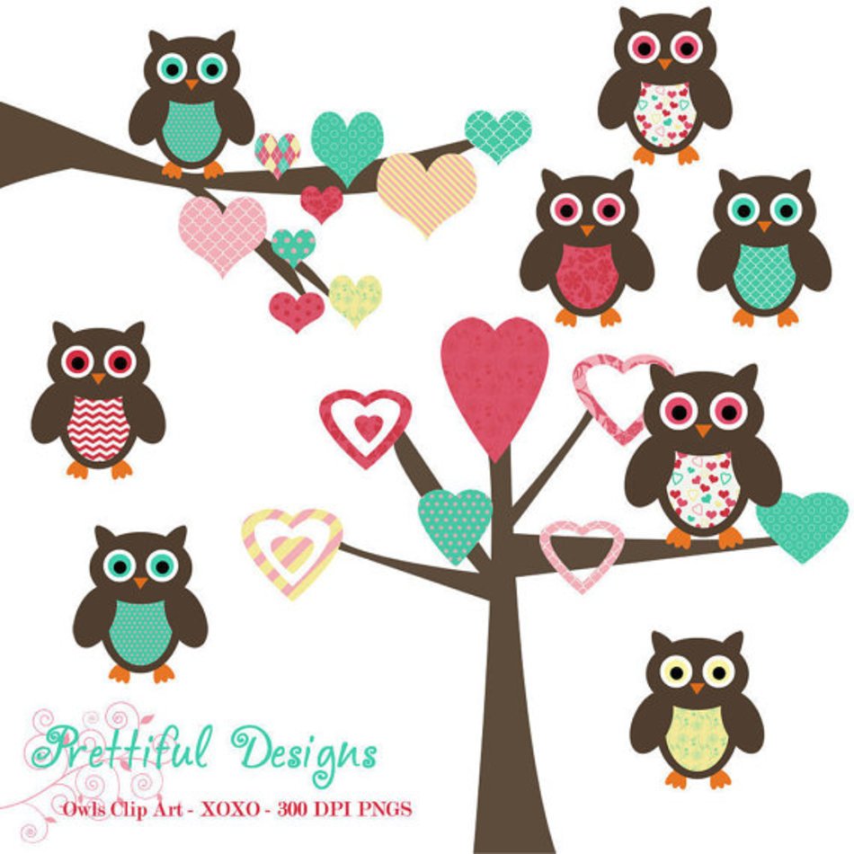 Owl Clip Art For Card Making