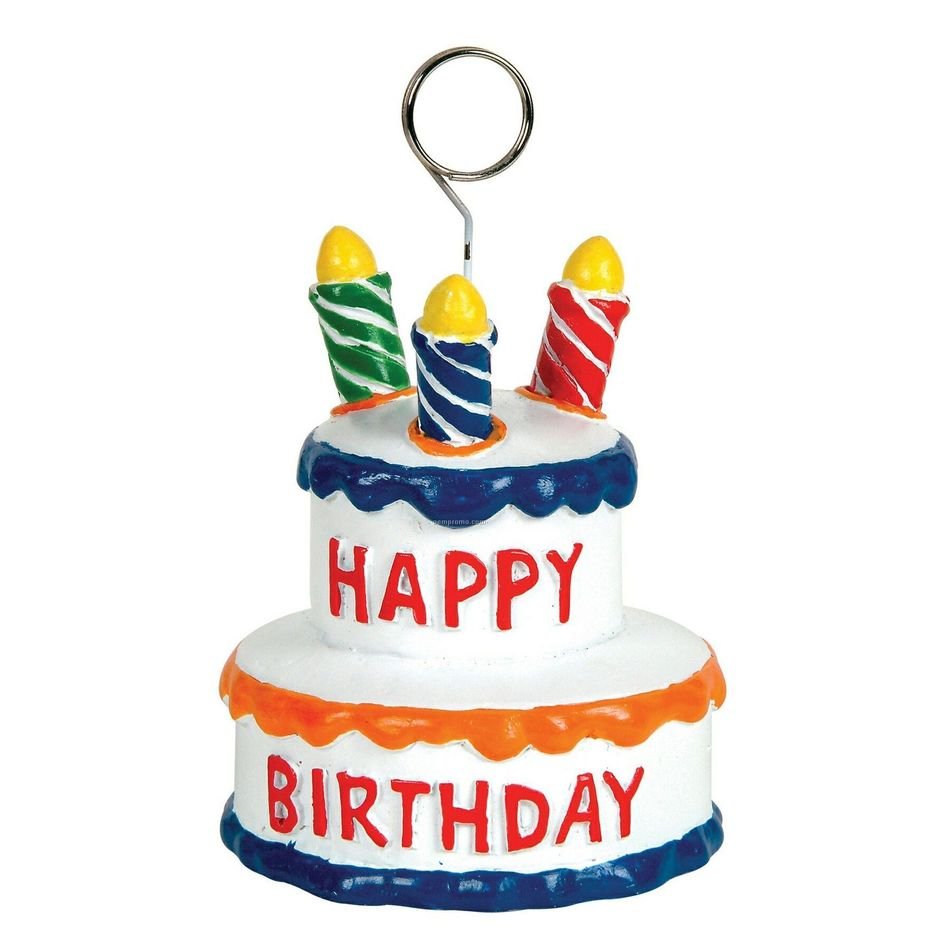 Birthday Cake And Balloons Clip Art