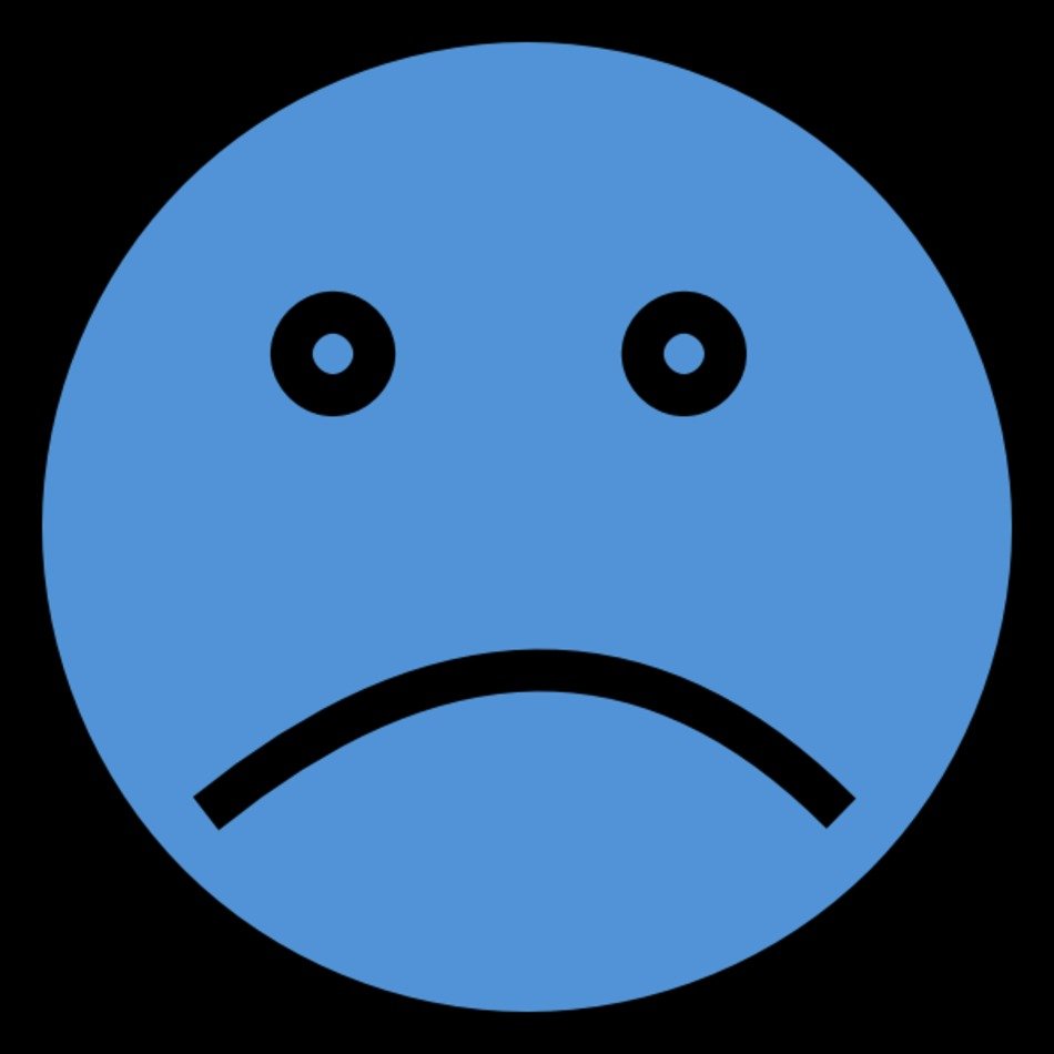 Sad Face Clip Art N19