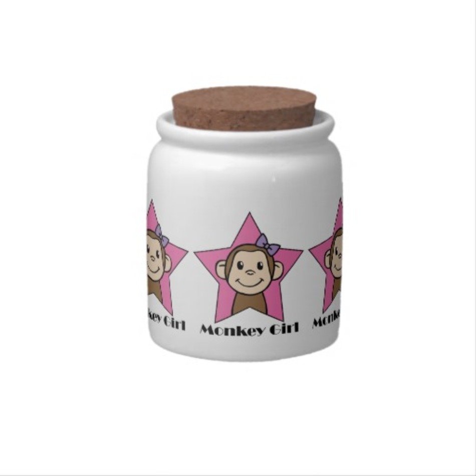 Cartoon Girl Monkey Clip Art N3