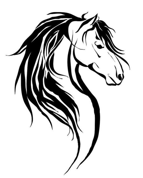 Horse Head Tattoos N2