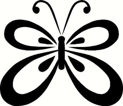 Butterfly Outline