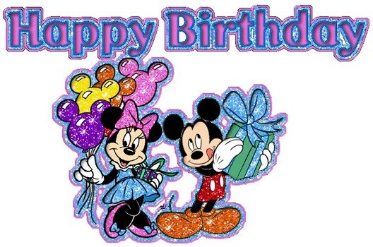 Mickey Minnie Mouse Happy Birthday