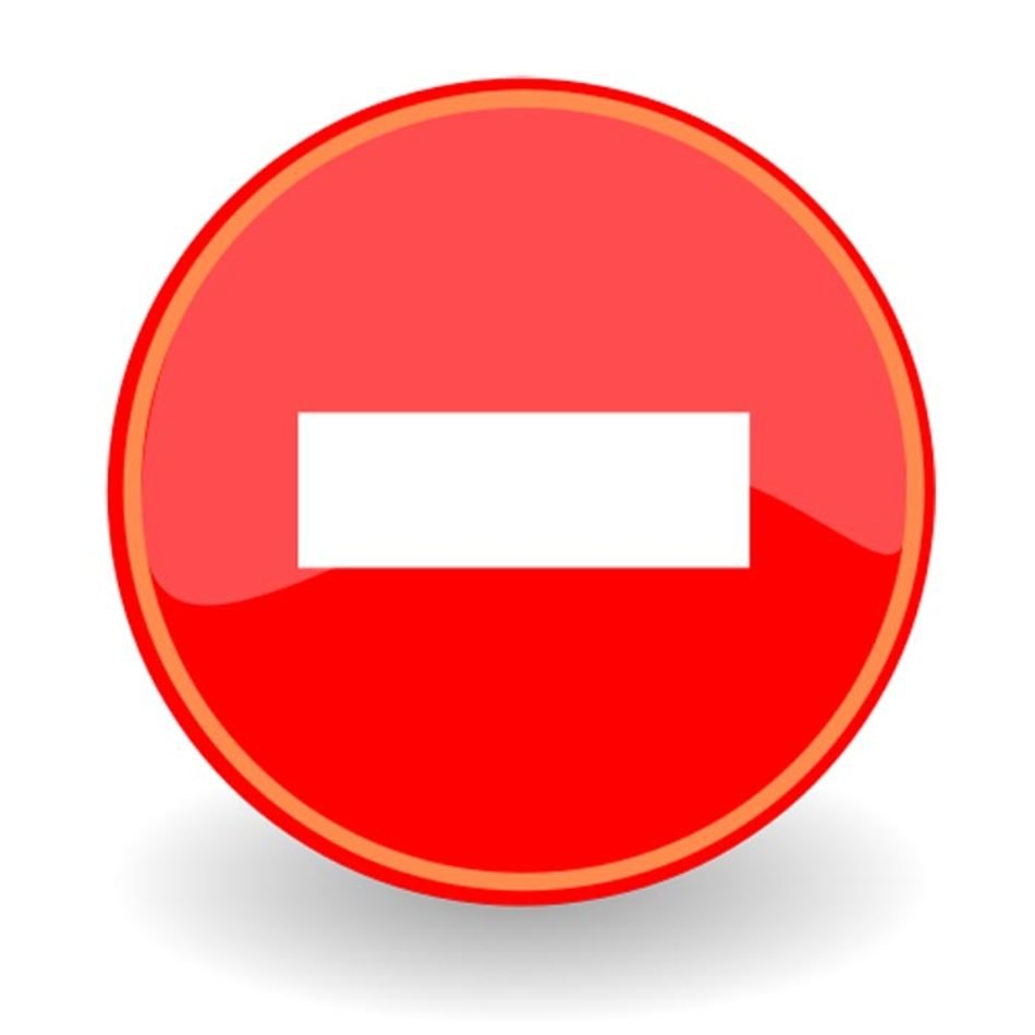 Minus Sign Clip Art N5