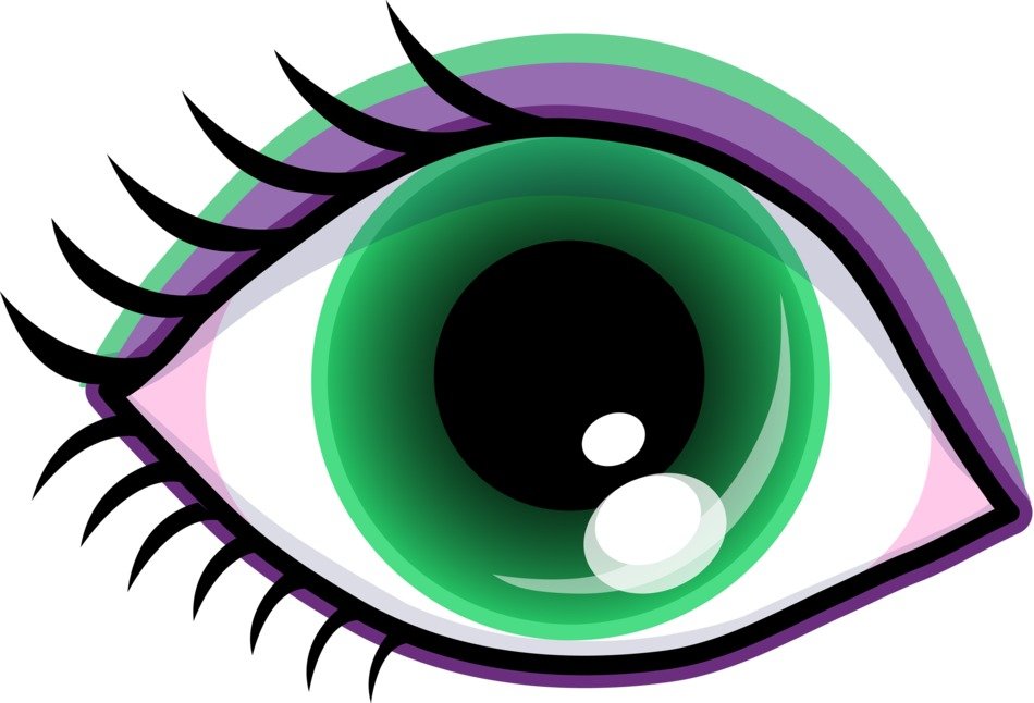 clipart of the beautiful eye