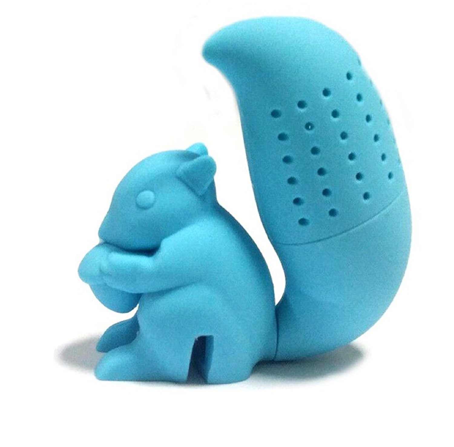 High Quality Cute Squirrel Tea Strainer Silicone Loose-leaf Tea Infuser ...