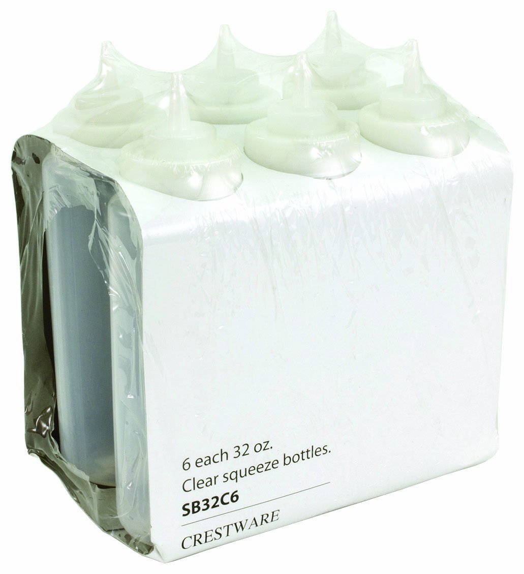 Crestware 12Ounce Squeeze Bottles, 6Pack free image download