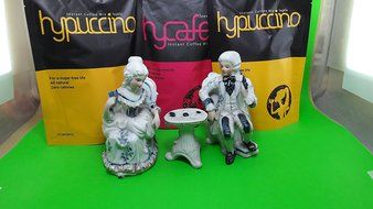 2 pack of Hycafe Cappuccino Instant Coffee Mix 15 in 1 Slimming Dietary Supplement Sugar Free Zero Calories N8