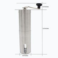 Stainless Steel Manual Coffee Grinder Portable Removable Ceramic Movement Environmental Friendly Lightweight Wearable... N5