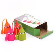 Musiclily Silicone Handle Tea Infusers Leaf Ball Strainers Tea Steeper Spice Filter Diffuser with Stainless Steel... N3