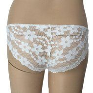 Underwear, PHOTNO Women&#039;s Low-waisted Lingerie Sexy Bare Imitation Lace Underpants N4