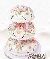 Anyana 4Pcs set Roman Column Tiers Plate Set Cake Wedding Birthday Party Decoration N3