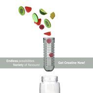 limited Time Promotion Bonison Stylish Tritan Fruit Infuser Water Bottle, Leak Proof, Trendy Durable with Handle... N19
