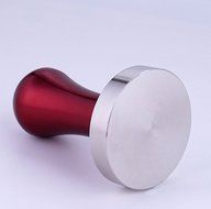 Kteam Commercial Stainless Steel Coffee Tamper 58mm Base Blue N16