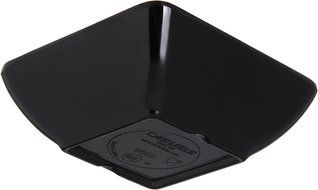 Carlisle 086003 Melamine Single Square Ramekin, 2-oz. Capacity, 2-3/4 x 2-3/4 x 1", Black (Case of 48) N6