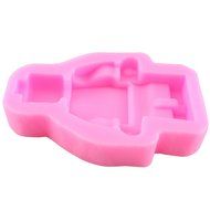 Mujiang Robot Silicone Candy Sugar Gumpaste Clay Fondant Molds Small + Large N16