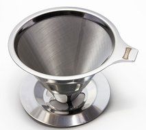 Stainless Steel Coffee Filter - Paperless & Reusable for the Best Pour Over Coffee N6
