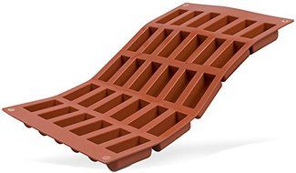 Silikomart Orange Non Stick - Mini Buche - 30 forms N2