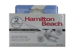 Coffee & Tea Makers Parts (2) Hamilton Beach Coffeemaker Water Filters 80674