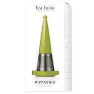 Tea Forte LUCI Loose Leaf Tea Infuser and Drip Plate, Pistachio Green N3