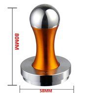 Kteam 58mm Coffee Tamper Stainless Steel Espresso Tamper Flat Base N22