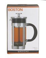 GROSCHE Boston Premium French Press Coffee and Tea Maker (1000 ml (34 oz.)) N10