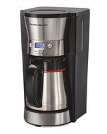 Hamilton Beach 46895 12 Cup Programmable Coffee Maker, Black N6