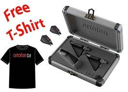 Ortofon Concorde PRO S Twin Pack + 2 Extra PRO S Stylus + Ortofon DJ T-shirt