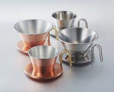 Kalita Coffee Dripper 'TSUBAME' WDS-185 2-4 Person Use Stainless Steel 5097 N2