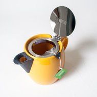 Forlife Hospitality Stackable Unchippable 15oz Teapot With Lid & Infuser in Turquoise