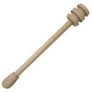 Mini Beech Wood Honey Dipper 4 Inch