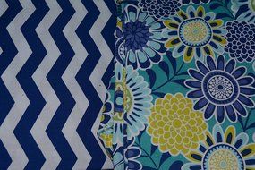Microwave Dish Cozies // Reversible // Set of 3 // 1 Small Bowl // 1 Medium Bowl // 1 Dinner Plate // Blue Boutique N6