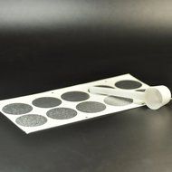 CM Lid - Self Adhesive Lid for Empty Capsules for Refilling All Nespresso® Compatible Capsules (100, Silver)
