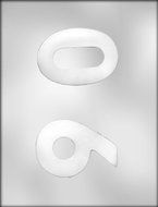 CK Products 3-3/4-Inch Numbers 9 and 0 Chocolate Mold