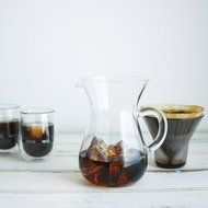 300 ml (2 Cups) Carafe Coffee Set with 20 Filters by Kinto for "Slow" Coffee N5