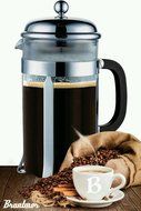 Gracelove French Press Coffee & Tea Maker Complete Bundle | 8-Cups, 34 Oz | Best Coffee Press Pot with Stainless... N6