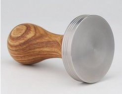 Antrader Wooden Handgrip Barista Coffee Tamper 58mm Tamper Stand Mat N4