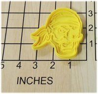 Pirate Shaped Fondant Cookie Cutter and Stamp #1142 N2