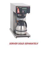 BUNN 38700.0011 AXIOM-DV-TC Dual Voltage Automatic Commercial Thermal Coffee Brewer, Black/Stainless