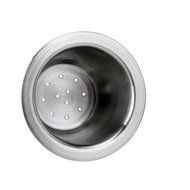 RECAPS Nespresso Stainless Steel Refillable Coffee Capsules (1 pod)+ Aluminum Sticker Lids foli seals (120pcs)...