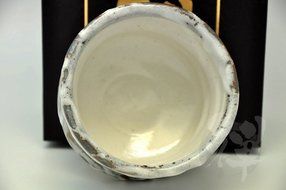 Japanese Mino Yaki ware Matcha Bowl Green Tea 11 / 11 / 8cm (4.3 / 4.3 / 3.1inch)[7312] N3