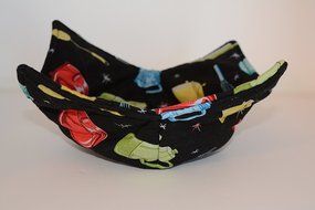 Microwave Bowl Cozies // Set of 3 // 1 Small Bowl Cozy // 1 Medium Bowl Cozy // 1 Dinner Plate Cozy // Kitchen... N6