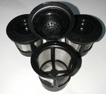 COCOTINA 3Pcs Refillable Coffee Capsule Cup Nespresso Machine Reusable Filter N4