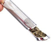 Huayoung 2-pcs Creative Pipe Shaped Stainless Steel Tea Filters (Silver) N2
