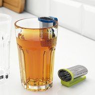 Tea infuser, blue, light green,Tea Filters -2 Pack N2