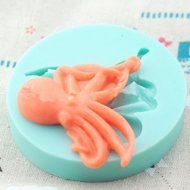 UR Bakeware Octopus Shape Silicone Cake Mold Baking Mould Decorating N3