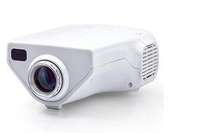MineDream High Quality E03 16W Mini Portable Home Use White Multimedia LCD System Digital Video Game LED Projector... N4